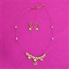 Antique Delicate Pendant Set With Gold Plating