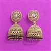 Antique Jhumki With Gold Plating