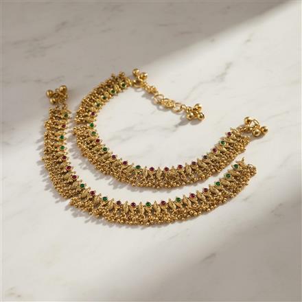 Antique Classic Payal With Gold Plating