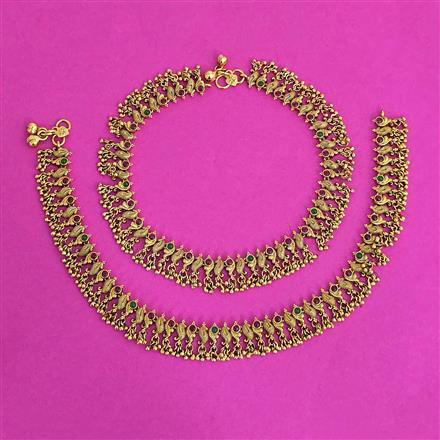 Antique Classic Payal With Gold Plating