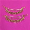 Antique Classic Ear Chain With Matte Gold Plating