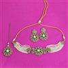 Antique Choker Necklace With Mehndi Plating