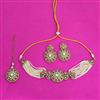 Antique Choker Necklace With Mehndi Plating
