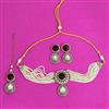 Antique Choker Necklace With Mehndi Plating