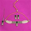 Antique Choker Necklace With Mehndi Plating