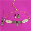 Antique Choker Necklace With Mehndi Plating
