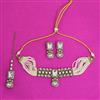 Antique Choker Necklace With Mehndi Plating