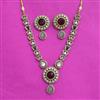 Antique Classic Necklace With Mehndi Plating