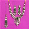 Antique Classic Necklace With Mehndi Plating