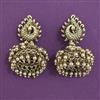 Antique Jhumki With Matte Gold Plating