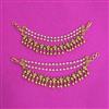 Antique Classic Ear Chain With Matte Gold Plating