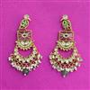 Antique Classic Earring With Matte Gold Plating