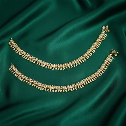 Antique Classic Payal With Gold Plating