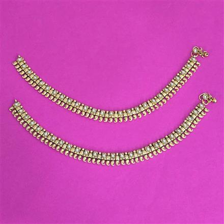 Antique Classic Payal With Gold Plating
