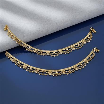 Antique Classic Payal With Gold Plating