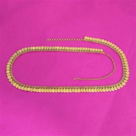 Antique Temple Belt With Gold Plating