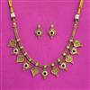 Antique Classic Necklace With Matte Gold Plating