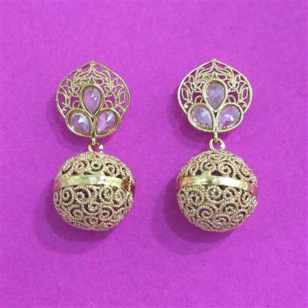 Antique Classic Earring With Gold Plating