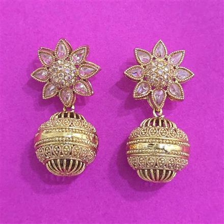 Antique Classic Earring With Gold Plating