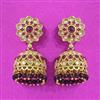 Antique Jhumki With Gold Plating