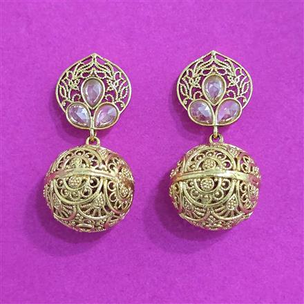 Antique Classic Earring With Gold Plating