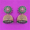 Antique Jhumki With Gold Plating