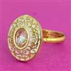 Antique Adjustable Ring With Gold Plating