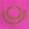 Antique Classic Payal With Matte Gold Plating