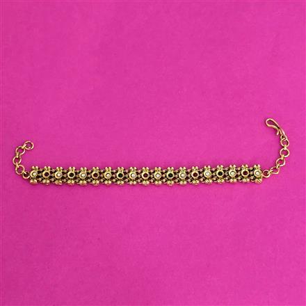 Antique Classic Bracelet With Matte Gold Plating