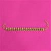 Antique Classic Bracelet With Matte Gold Plating