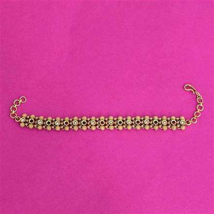 Antique Classic Bracelet With Matte Gold Plating