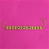 Antique Classic Bracelet With Matte Gold Plating