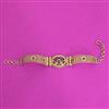 Antique Classic Bracelet With Matte Gold Plating