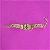 Antique Classic Bracelet With Matte Gold Plating