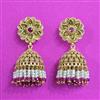 Antique Jhumki With Matte Gold Plating