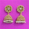 Antique Jhumki With Matte Gold Plating
