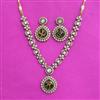 Antique Classic Necklace With Mehndi Plating