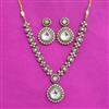 Antique Classic Necklace With Mehndi Plating