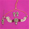 Antique Classic Necklace With Mehndi Plating