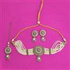 Antique Classic Necklace With Mehndi Plating