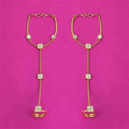 Antique Classic Hath Pan With Gold Plating