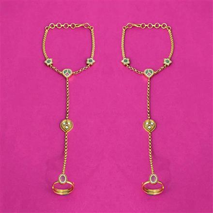 Antique Classic Hath Pan With Gold Plating