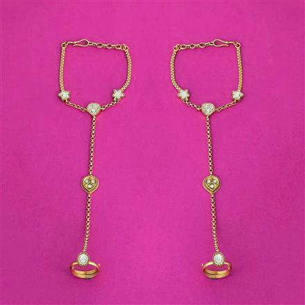 Antique Classic Hath Pan With Gold Plating