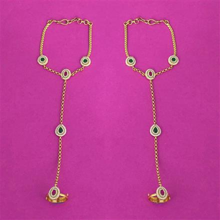 Antique Classic Hath Pan With Gold Plating