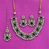 Antique Classic Necklace With Mehndi Plating