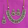 Antique Classic Necklace With Mehndi Plating