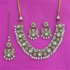 Antique Classic Necklace With Mehndi Plating