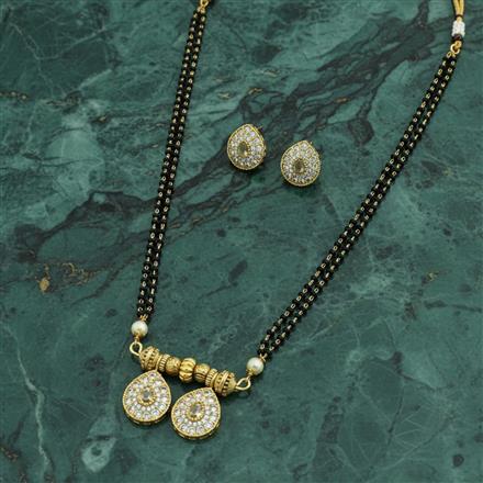 Antique Classic Mangalsutra With Gold Plating