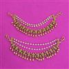 Antique Moti Ear Chain With Gold Plating