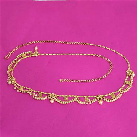 Antique Classic Belt With Gold Plating